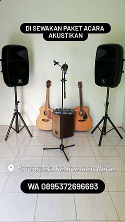 Paket akustik lengkap ( 380rb/hari )